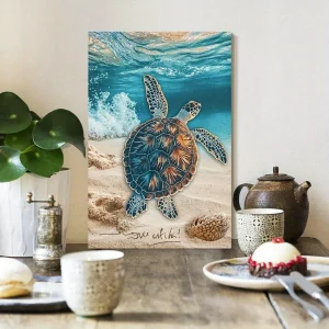 Canvas Painting  "Under The Sea"